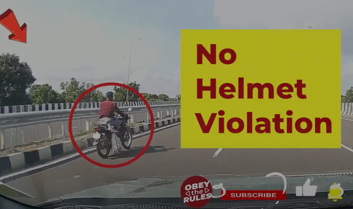 Today Violation 17 Guard Your Ride,Save Your Life:Helmet Awareness for a Safer Journey